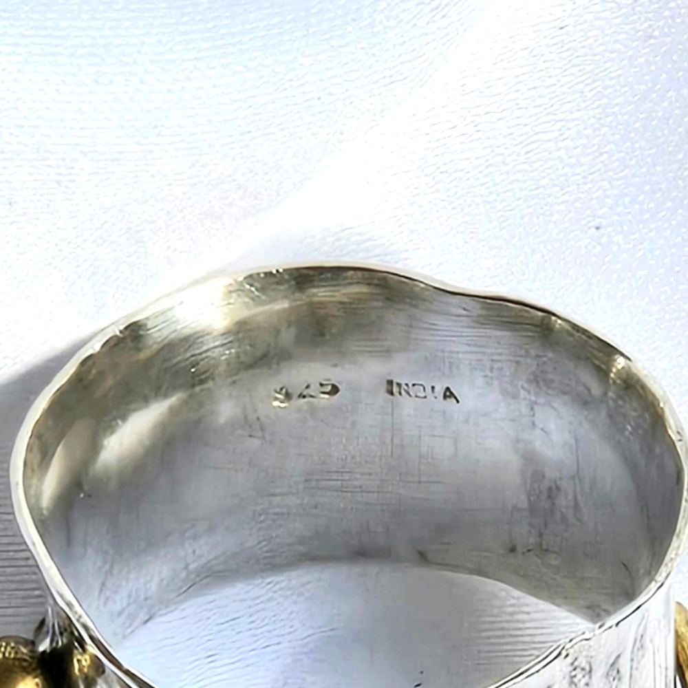 Sterling Silver Fidget Spinner Ring View 3